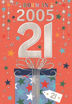 Picture of BORN IN 2005 21ST BIRTHDAY CARD